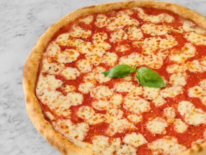 Margherita pizza